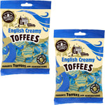 Walkers Nonsuch English Creamy Toffees front view of double pack bag
