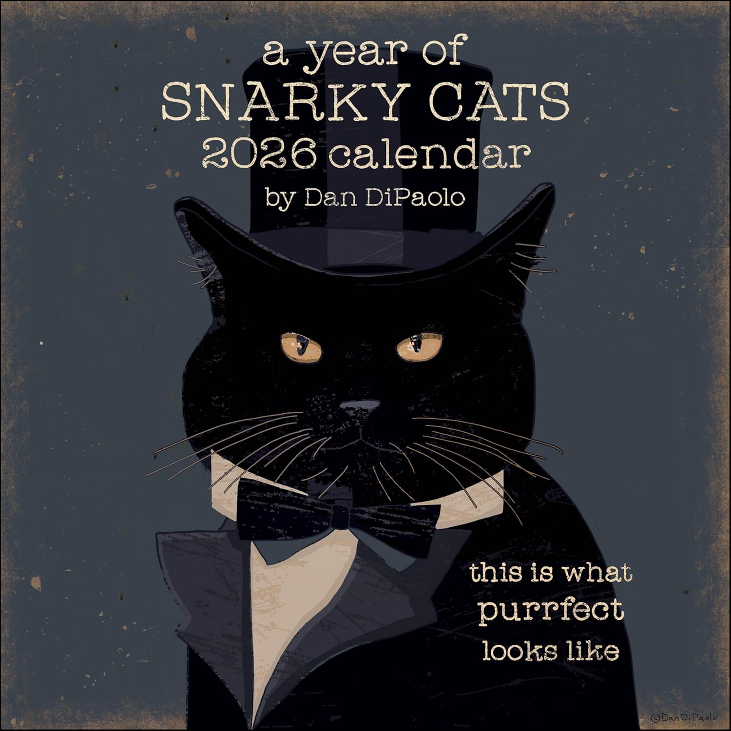 A Year of Snarky Cats 2026 Wall Calendar - Image 1