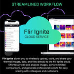 FLIR Edge Pro used for professional electrical inspection