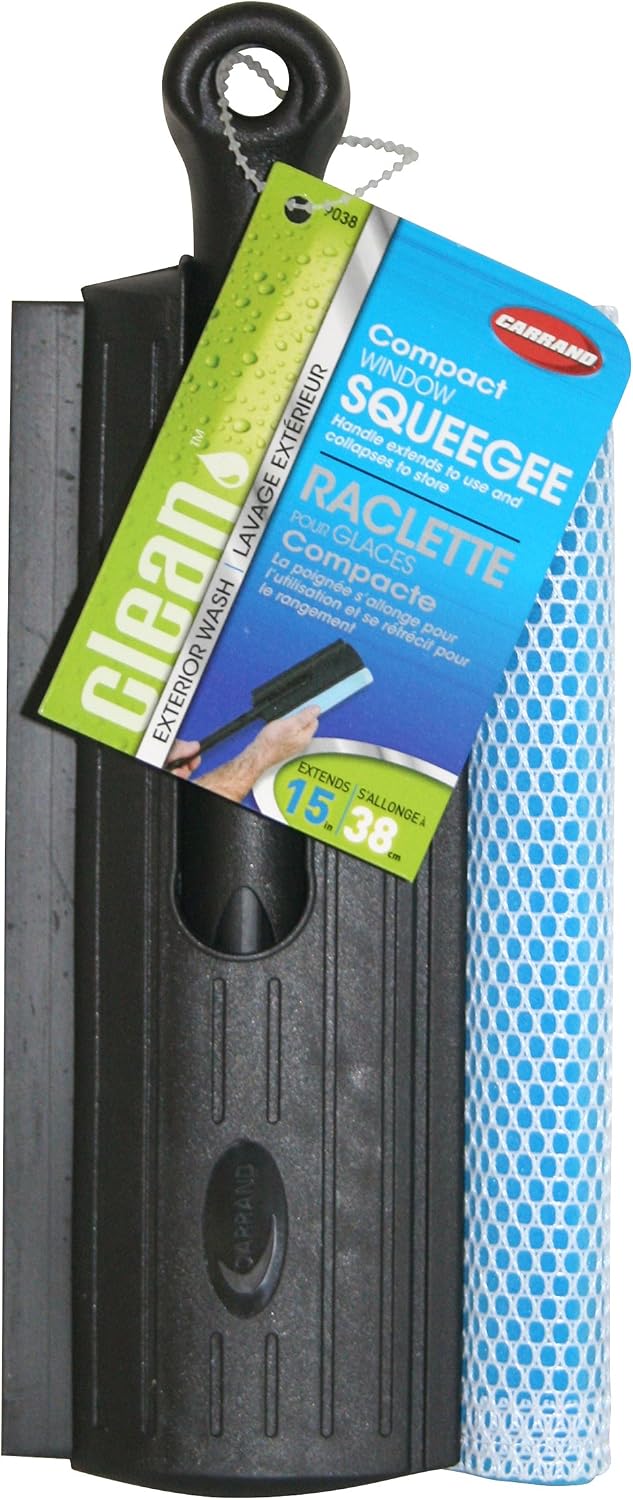 Carrand 9038 compact squeegee folded in storage position.