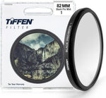 Tiffen camera lens filter slim aluminum ring angle view