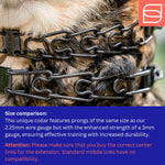 Herm Sprenger imported premium dog pinch collar packaging and training tool
