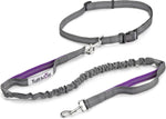 Tuff Mutt Hands-Free Waist Leash for Dog Walking, Running and Hiking, Adjustable Belt with Double Handle, Reflective Bungee Design for Large & Medium Dogs - Image 11