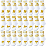 Cutecrop 12/24/48 Pairs Cheerleader Gifts Cheerleader Socks Cheer Ankle Sock for Women Girls Team Cheer Accessories - Image 11