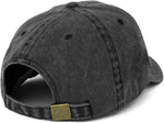 Trendy Apparel Shop Oversize XXL Pigment Dyed Washed Cotton Baseball Cap - Image 3