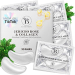 BLOOMORA Rose Under Eye Patches (30 Pairs) - Under Eye Mask for Appearance of Dark Circles - For Puffy Eyes Smoothing - Skincare Mask - Image 9