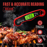 AWLKIM red food thermometer probe extended