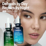 Cetaphil Advanced Recovery Serum bottle next to carton