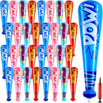 Seematn 32 pieces inflatable baseball bats front view for party decor