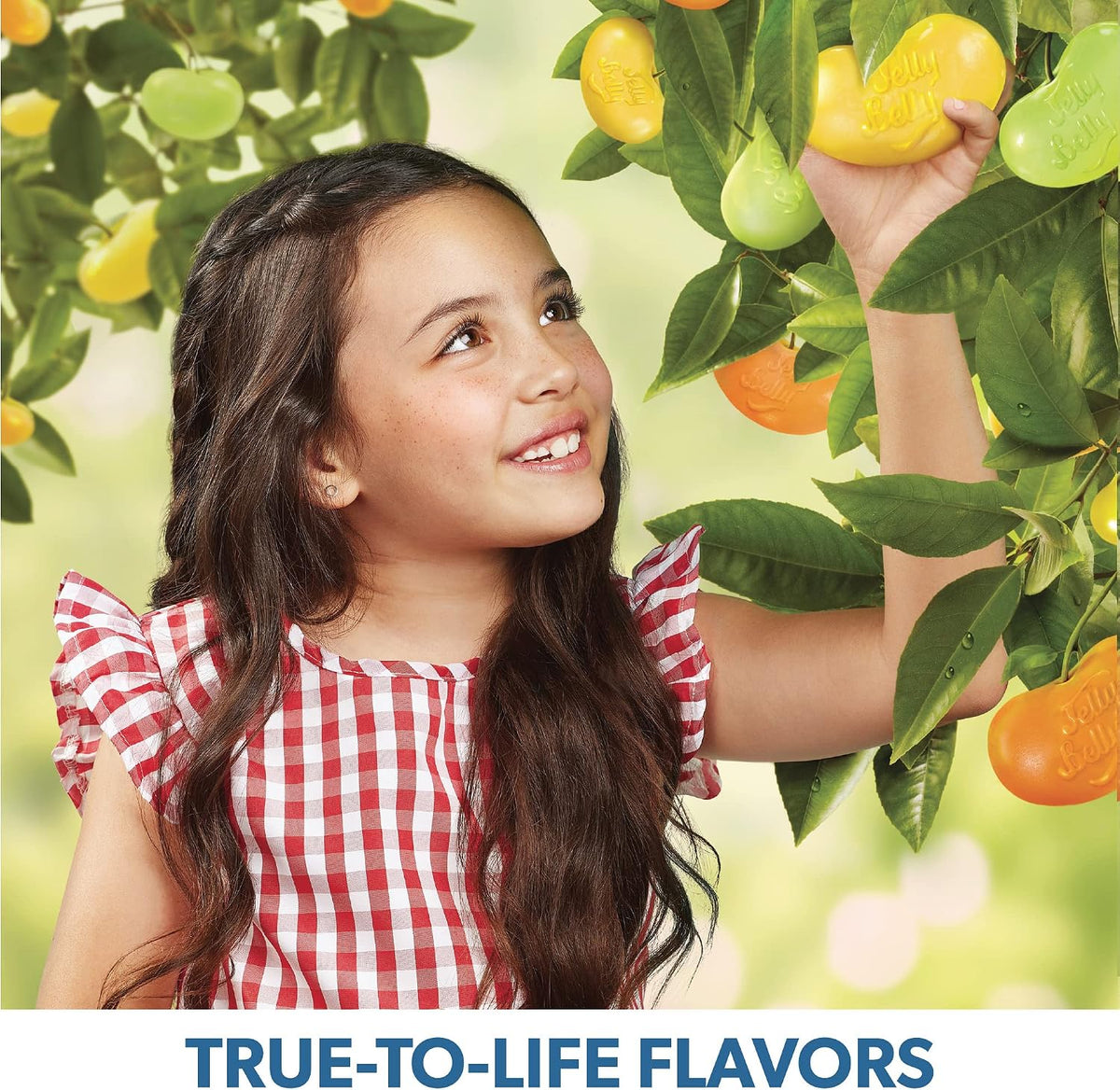 Gluten free and peanut free sugar free candy mix close up
