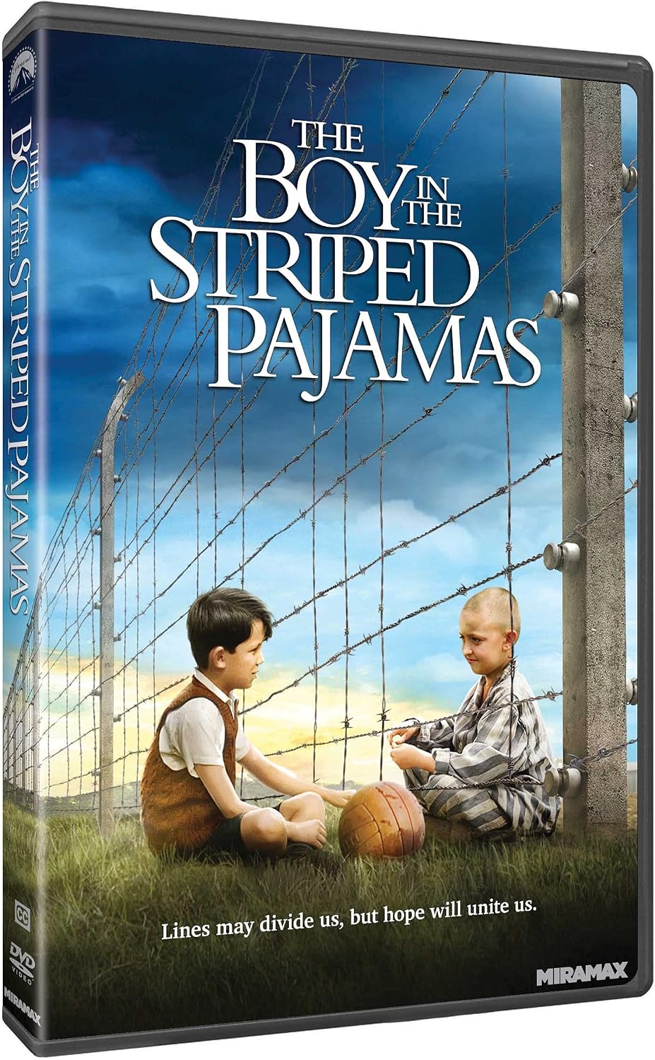 Asa Butterfield The Boy In The Striped Pajamas DVD front view movie cover