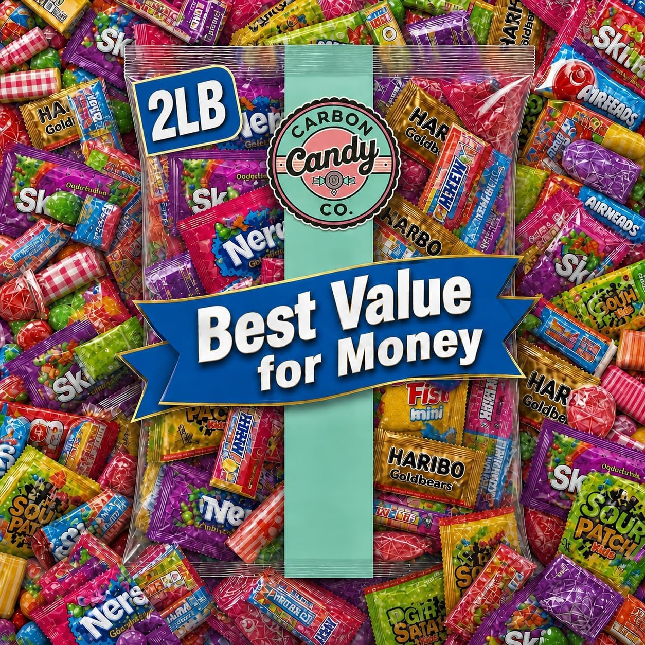 Carbon Candy Co. Bulk Candy Variety Pack front view