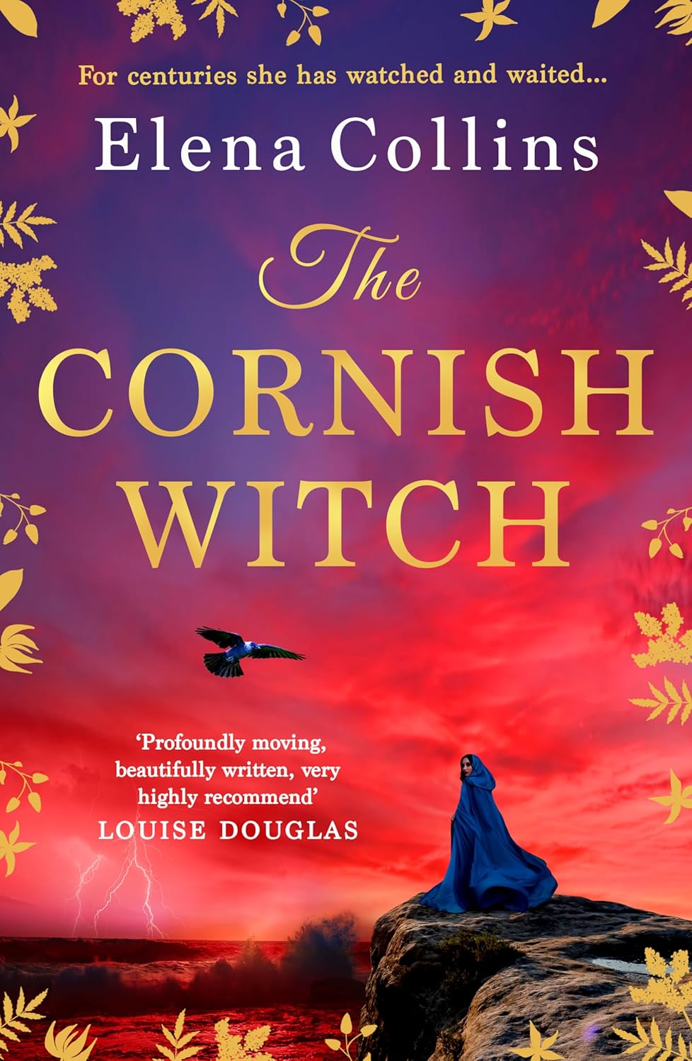 Elena Collins The Cornish Witch historical novel front cover view