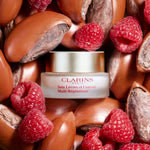 Clarins Extra-Firming Lip and Contour Balm side profile with golden cap