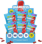 Shameless Snacks Candy Carnival - Sour Candy & Fruit Snacks, Gummy Candy Variety Pack, Strawberry Orange Mango Cola, Keto Snacks 3g Sugar Gluten Free for Kids & Adults - Image 10