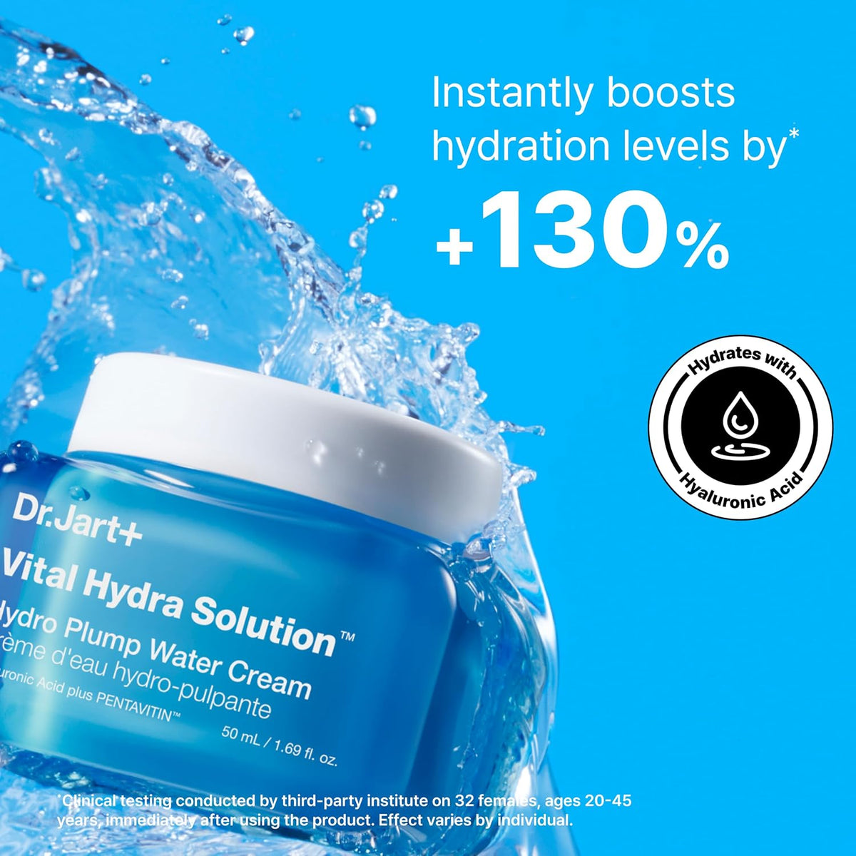 Top view of Dr.Jart+ Vital Hydra Solution 50ml jar