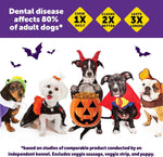 Whimzees dog treats back of package ingredient list