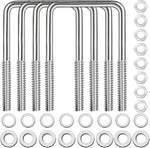 Foinwer stainless steel square U bolt front view