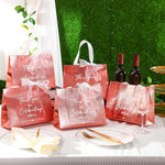 Chengu decorative party gift tote bag handle detail