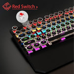 MageGee ergonomic 7-color breathing gaming mouse side angle