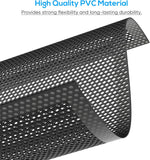 Rear vent dust filter mesh panels