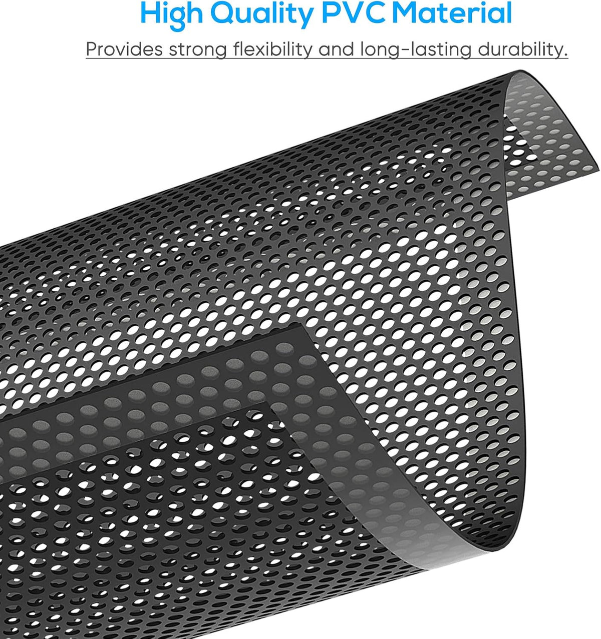 Rear vent dust filter mesh panels