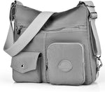 Hobo Purse for Women, Nylon Crossbody Shoulder Handbag Convertible Backpack - Image 14