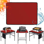 Heat Resistant Mats for Countertop fits Tabletop Grill, 31x24x0.02in, Black | 1022 Fireproof grill mat for countertop/table protection, fits gas/charcoal grills, pizza ovens, fits Blackstone & Ninja - Image 10