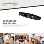 Jarhead Camo dog collar side angle