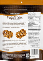 155 gram bag of Snack Factory imported pretzel crisps