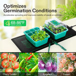 VIVOSUN 10" x 20.75" Durable Waterproof Seedling Heat Mat - Image 5