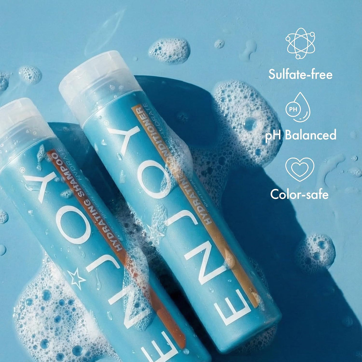 Enjoy professional hair care product sizing and packaging