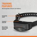 SportDog NoBark 10 waterproof collar design