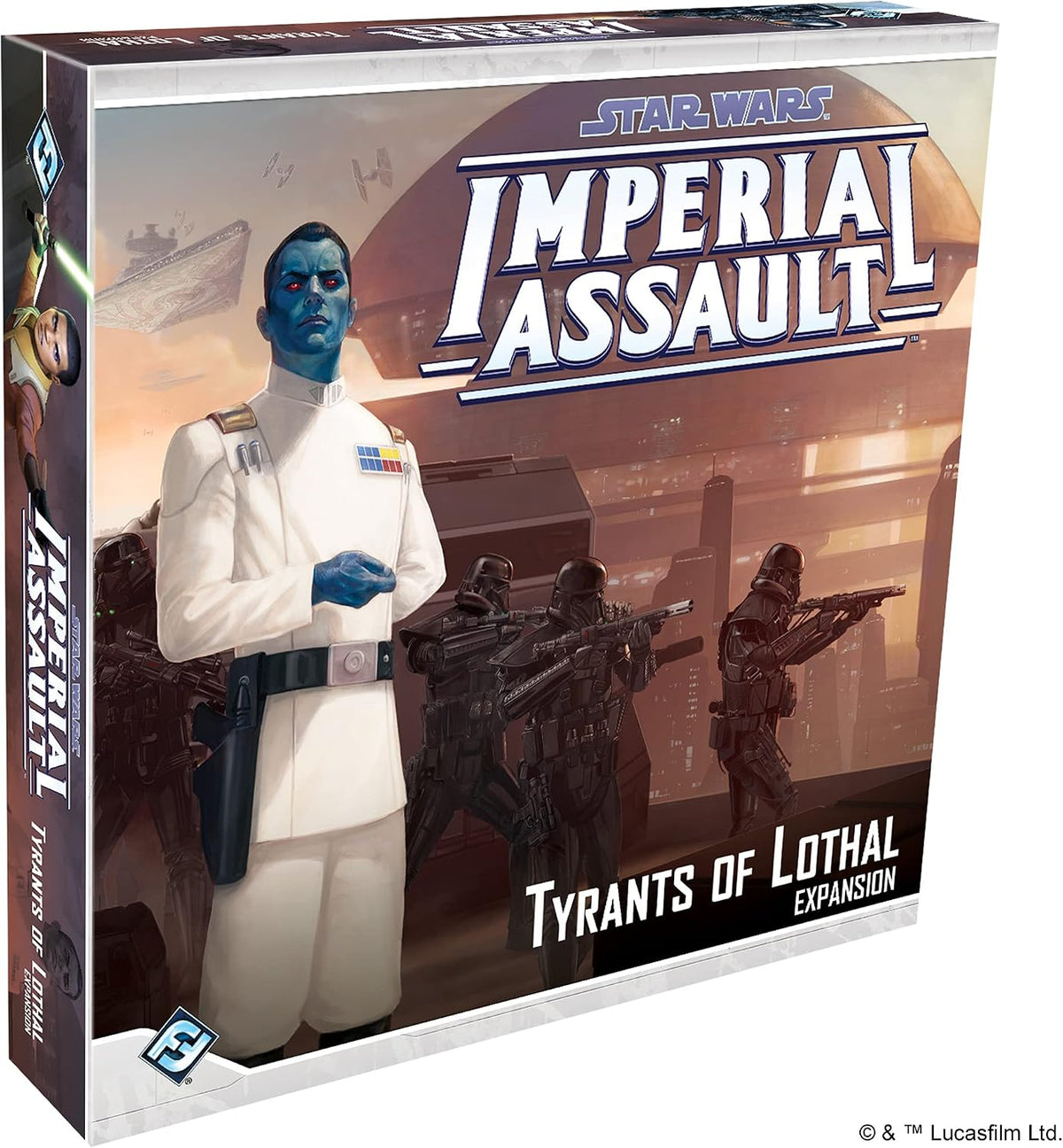 Asmodee Star Wars Imperial Assault Alliance Rangers Ally Pack back of the retail box