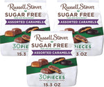 RUSSELL STOVER Sugar Free Assorted Caramel Chocolate Candy, 15.3 oz. bag | ZERO SUGAR, STEVIA EXTRACT, DESSERT, SNACKING, ASSORTED CHOCOLATE, ASSORTED FLAVORS - Image 11