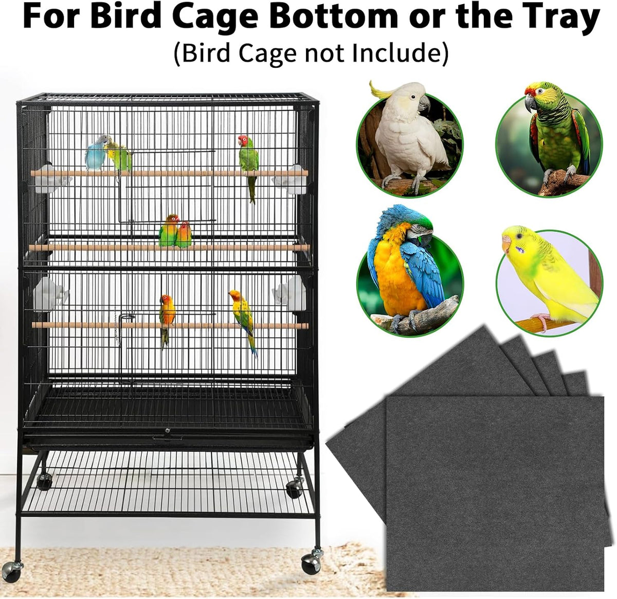 Cutting Tababao disposable cage liner to fit small animal cage