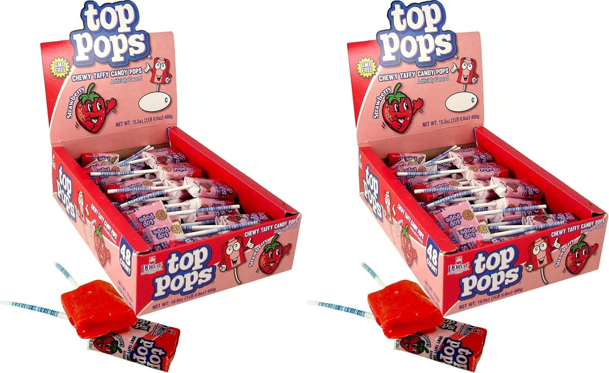 Top/Taffy pops Assorted Flavors 48ct - Image 12