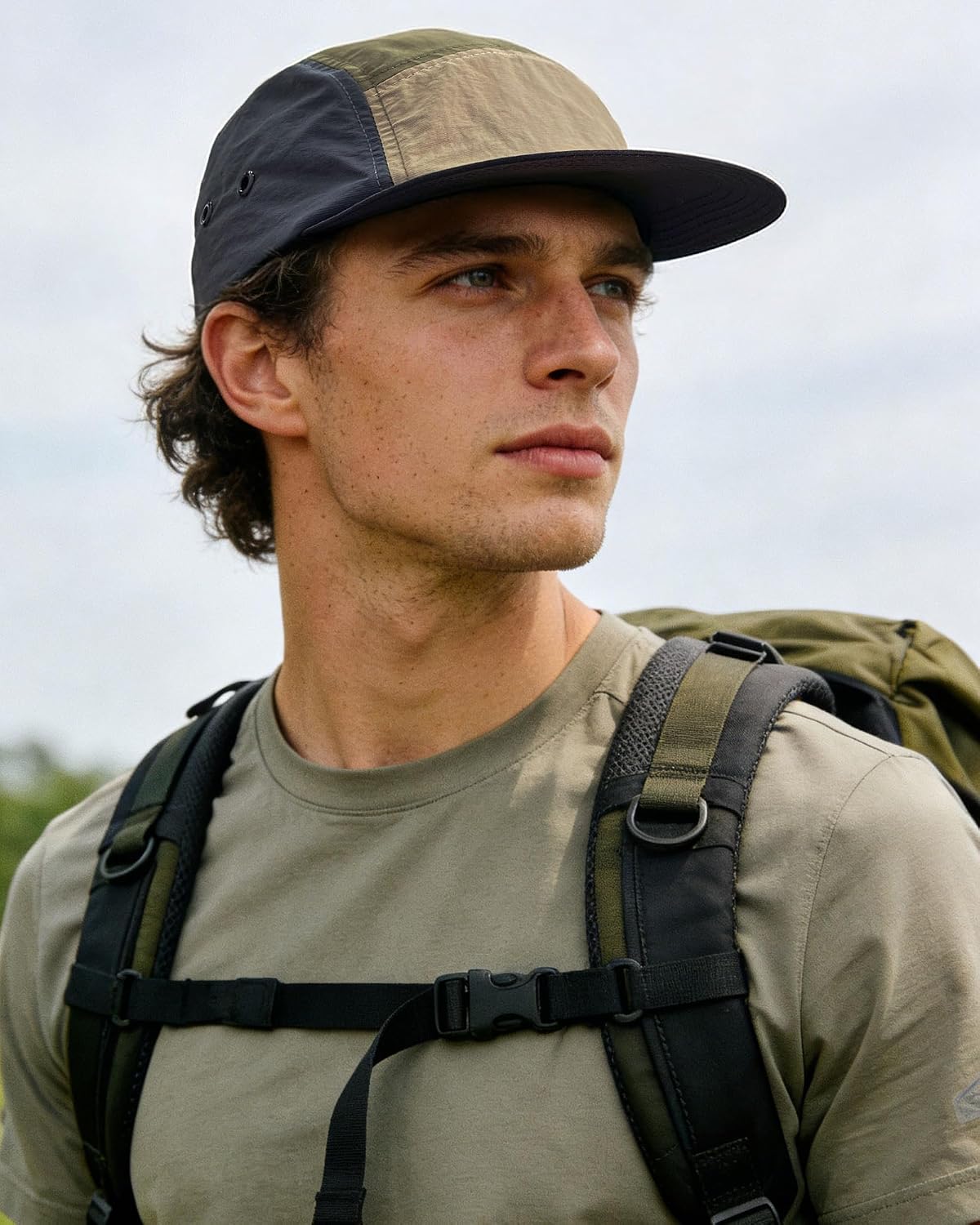 Clape UPF50+ sun hat lifestyle angle