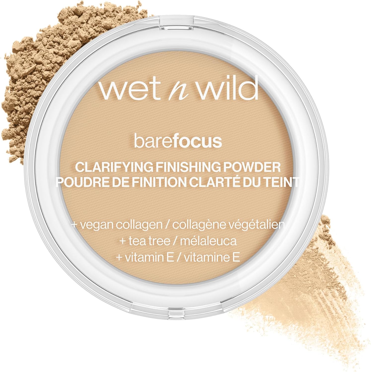 Wet N Wild Bare Focus Clarifying Finishing Powder front view packaging
