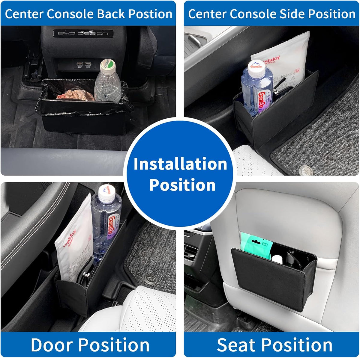 HUWANDE automotive door organizer interior compartment