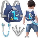 Accmor dinosaur toddler safety harness leash front view