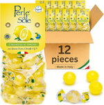 Perle di Sole Italian Lemon Drops Hard Candy Individually Wrapped (7.05 oz) Made with Essential Oils of Amalfi Coast P.G.I. Lemon - Italian Imported Gifts From Italy - Image 10