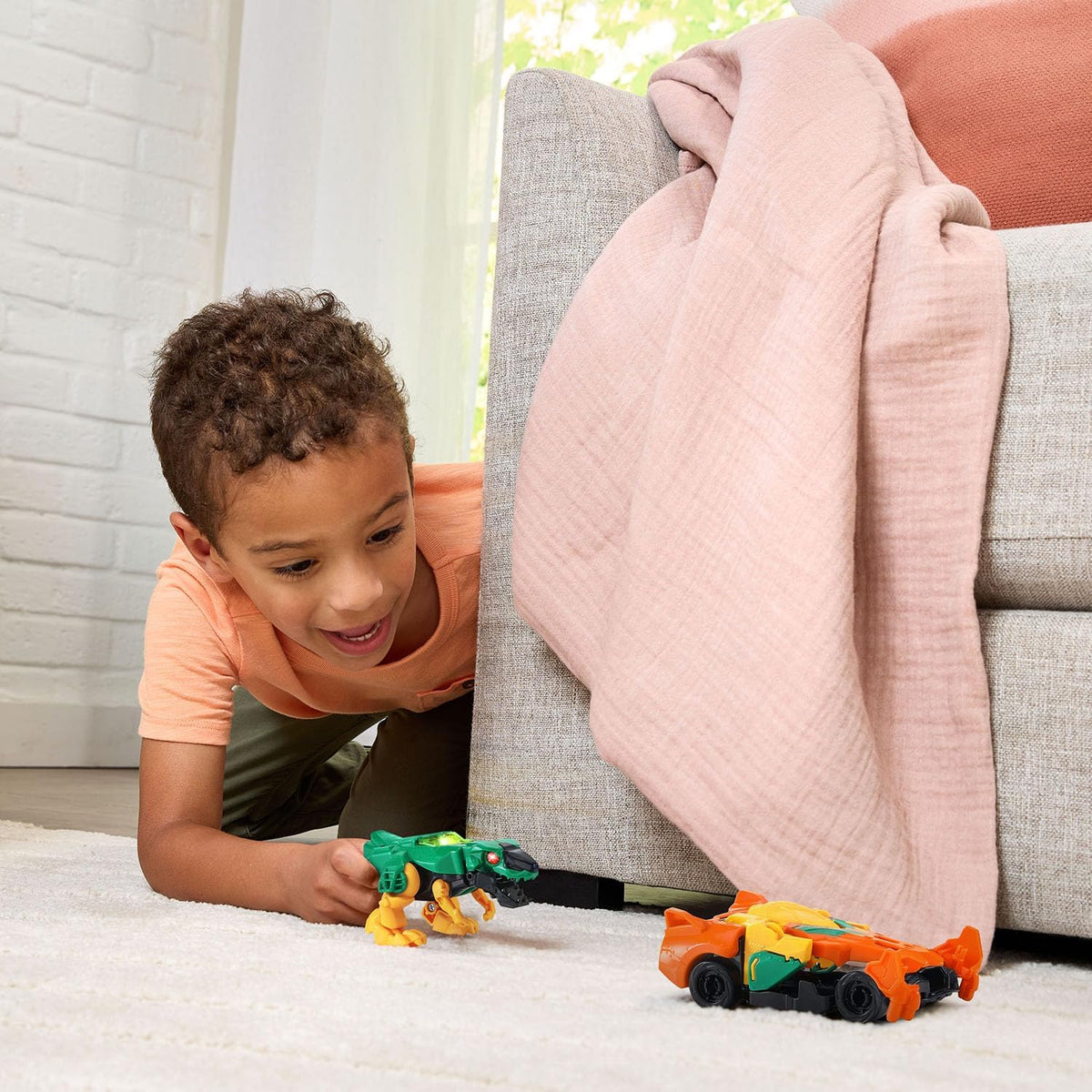 VTech Switch and Go toy packaging box with features
