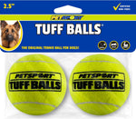 PetSport Mini Tuff Ball - Tennis Balls for Small Dogs, Great for Boredom and Aggressive Chewers, Interactive, Certified Non-Toxic, Won't Wear Down Teeth - 1.5" (Pack of 2) - Image 10