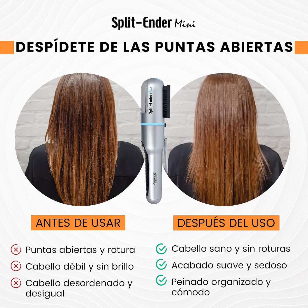 Split-Ender mini travel friendly hair trimmer lifestyle