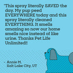 Pet Life Unlimited SuperFoam bottle with cleaning cloth