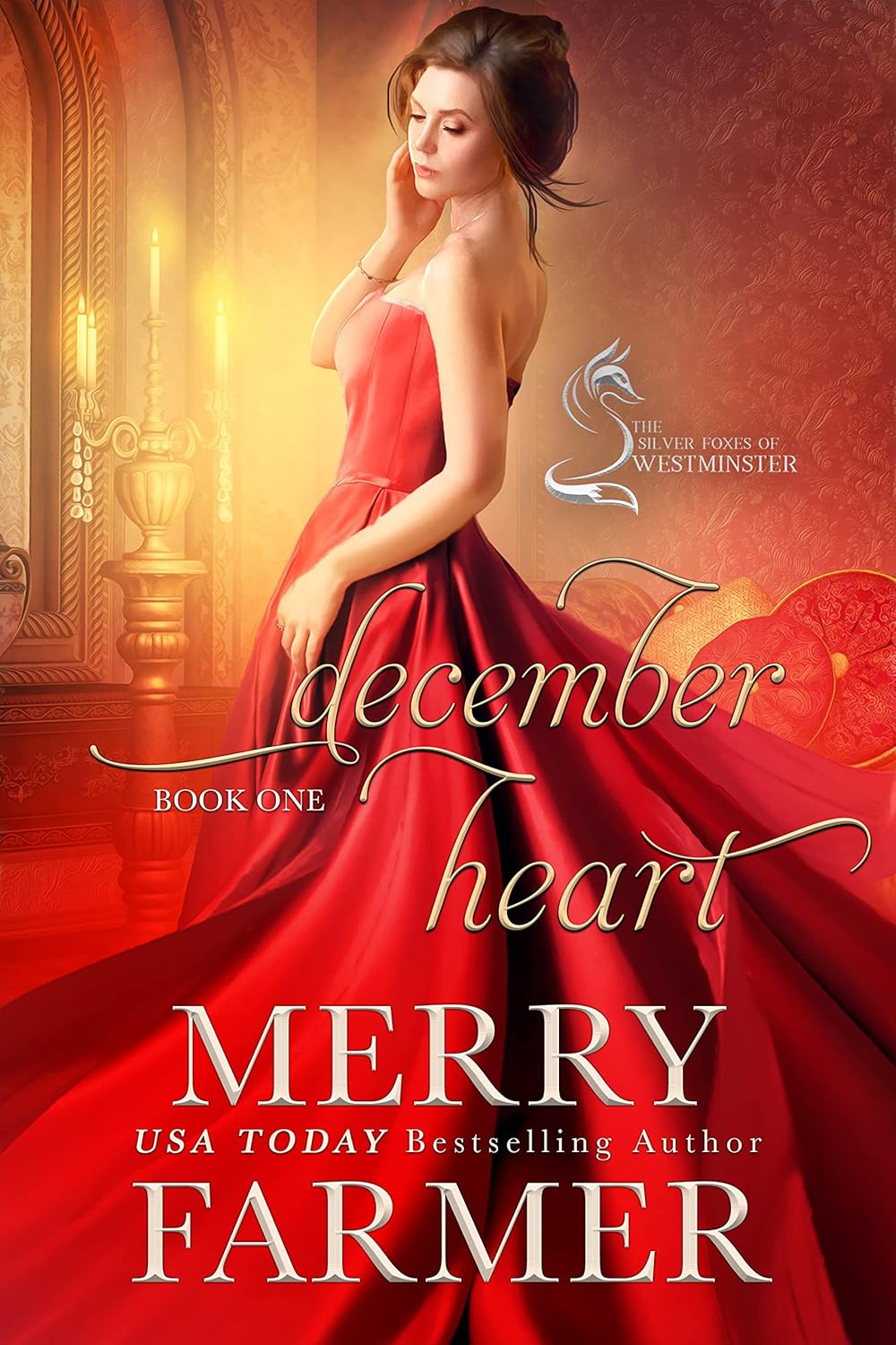 Merry Farmer December Heart book cover front view historical romance novel