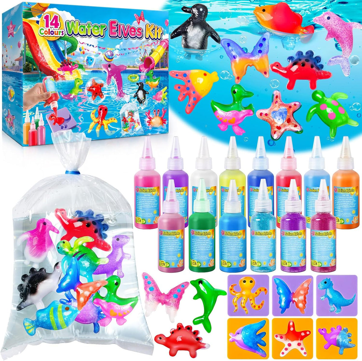Kacwsoay DIY squishy maker complete set layout