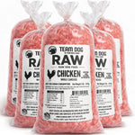 Team Dog Raw Chicken for Dogs 5 lb roll front view