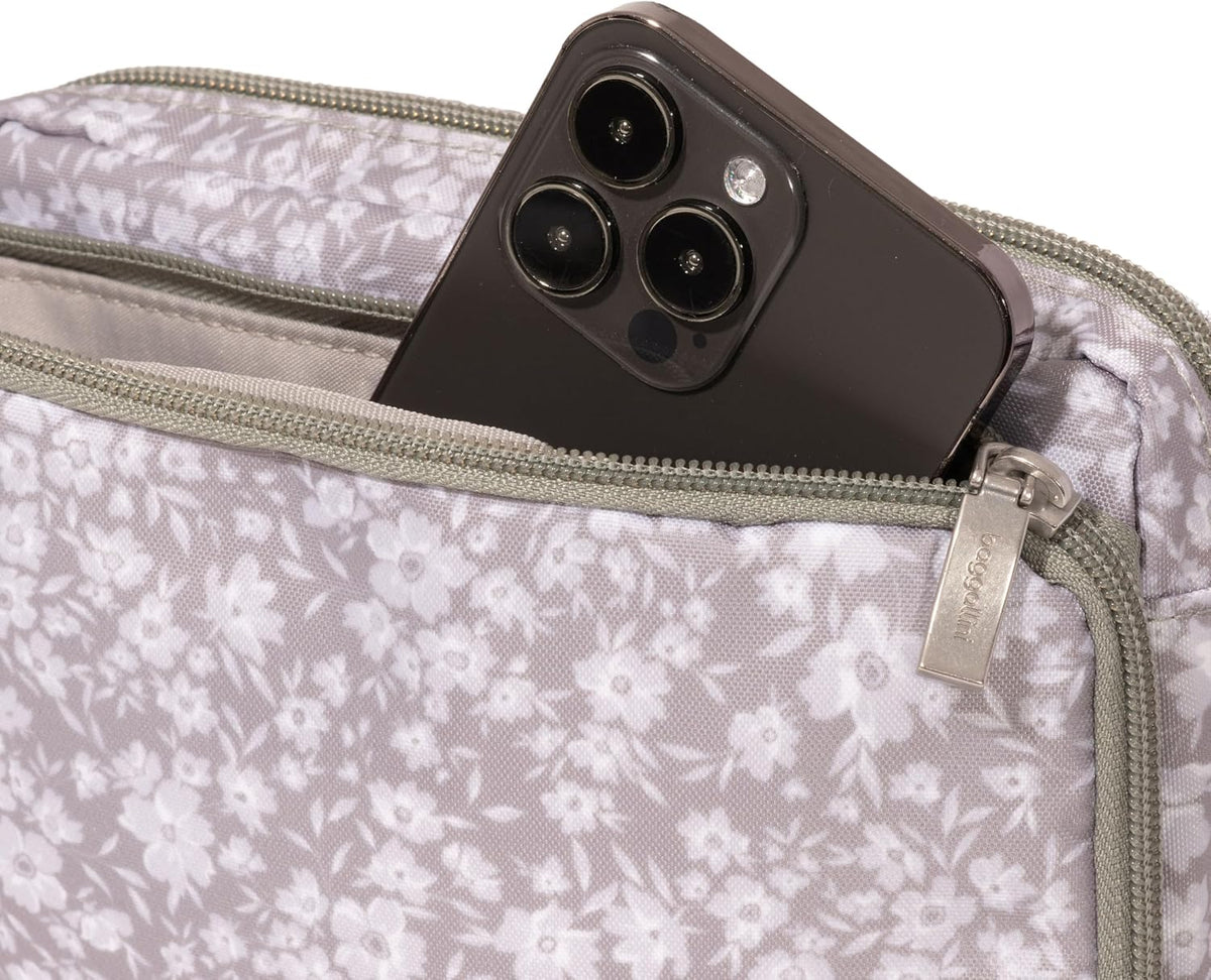 Baggallini Modern Belt Bag worn around the waist as a fanny pack